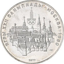 Russia, 10 Roubles, 1977, Leningrad, Silver, MS(65-70), KM:149
