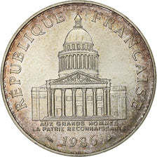 France, 100 Francs, Panthéon, 1986, Paris, Silver, MS(60-62), Gadoury:898, Le