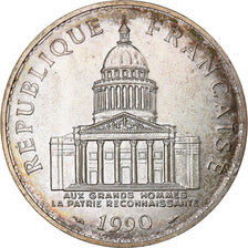 France, 100 Francs, Panthéon, 1990, Paris, Silver, AU(55-58), Gadoury:898