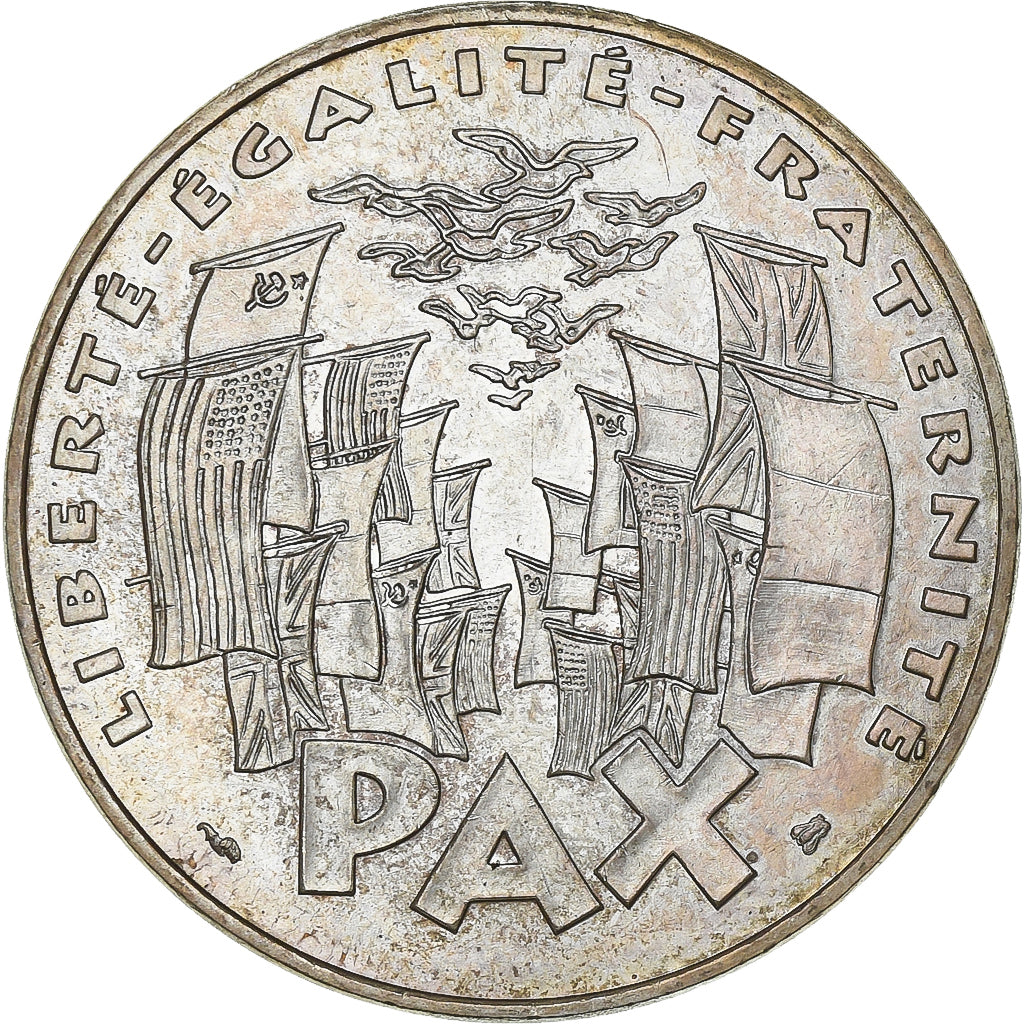 France, 100 Francs, 8 mai 1945, 1995, Paris, Silver, MS(60-62), Gadoury:952