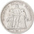 Francja, 5 Francs, Hercule, 1848, Bordeaux, Srebro, VF(20-25), Gadoury:683, Le