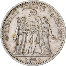 France, 5 Francs, Hercule, 1848, Paris, Argent, TTB, Gadoury:683, KM:756.1