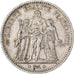 France, 5 Francs, Hercule, 1848, Paris, Argent, TTB, Gadoury:683, KM:756.1