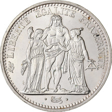 France, 10 Francs, Hercule, 1971, Paris, Silver, MS(63), KM:932