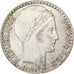 France, 20 Francs, Turin, 1934, Paris, Silver, MS(63), Gadoury:852, KM:879