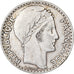 France, 20 Francs, Turin, 1937, Paris, Silver, EF(40-45), Gadoury:852, KM:879