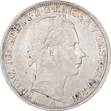 Austria, Franz Joseph I, Thaler, 1857, Vienna, Argento, BB, KM:2244