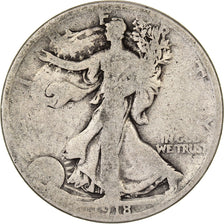 United States, Half Dollar, Walking Liberty, 1918, Philadelphia, Silver