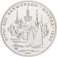 Russia, 5 Roubles, 1977, Saint Petersburg, Silver, MS(65-70), KM:148
