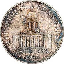 France, 100 Francs, Panthéon, 1986, Paris, Silver, MS(63), KM:951.1