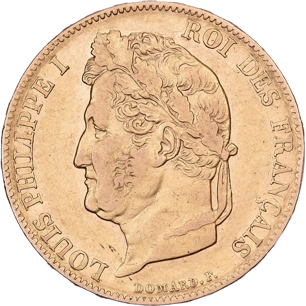 Francia, 20 Francs, Louis-Philippe, 1847, Paris, Oro, MBC, Gadoury:1031