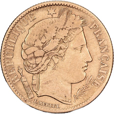 Frankreich, 10 Francs, Cérès, 1851, Paris, Gold, S+, KM:770