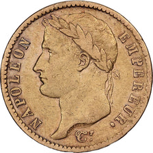 Frankreich, 20 Francs, Napoléon I, 1811, Paris, Gold, S+, KM:695