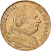 France, 20 Francs, Louis XVIII, 1814, Paris, Or, TTB+, Gadoury:1026, Le