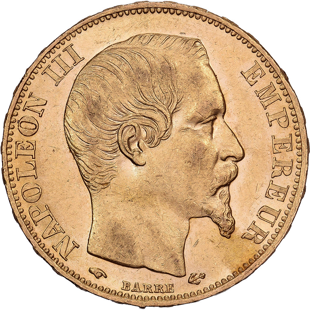 Francia, 20 Francs, Napoléon III, 1859, Paris, Oro, SPL-, Gadoury:1061