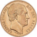 België, 20 Francs, Leopold I, 1865, Brussels, Goud, ZF, KM:23
