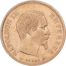 Frankrijk, 10 Francs, Napoléon III, 1857, Paris, Goud, FR+, Gadoury:1014