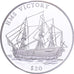 Liberia, 20 Dollars, History of Navigation, 2000, HMS VICTORY, Silver, MS(64)