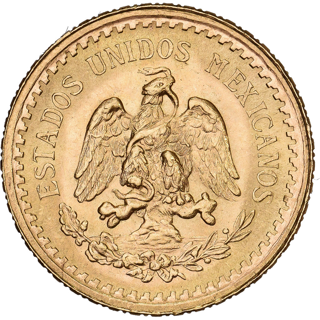 Mexique, 2-1/2 Pesos, 1945, Mexico, Or, SPL, KM:463