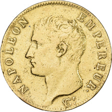 France, 20 Francs, Napoléon I, 1806, Paris, Gold, VF(30-35), Gadoury:1023