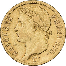 França, 20 Francs, Napoléon I, 1813, Lille, Dourado, VF(30-35), Gadoury:1025