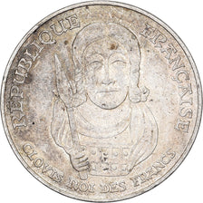 France, 100 Francs, Clovis, 1996, Silver, EF(40-45), Gadoury:953, KM:1180