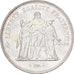 France, 50 Francs, Hercule, 1974, Hybrid issue, Silver, AU(55-58), Gadoury:882a