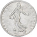 Francja, Franc, Semeuse, 1909, Paris, Srebro, AU(50-53), Gadoury:467, KM:844.1