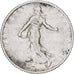Francia, Franc, Semeuse, 1915, Paris, fautée - désaxée, Argento, BB
