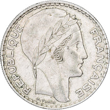 Frankreich, 20 Francs, Turin, 1937, Paris, Silber, SS, Gadoury:852, KM:879