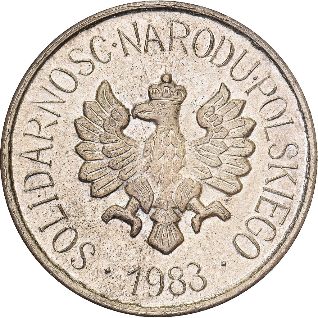 Polen, Medaille, Lech Wałęsa, 1983, Zilver, PR