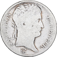 Francia, 5 Francs, Napoléon I, 1810, Rouen, Argento, B+, Gadoury:584, KM:694.2