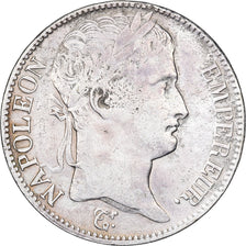 Francia, 5 Francs, Napoléon I, 1811, Perpignan, Plata, BC+, Gadoury:584