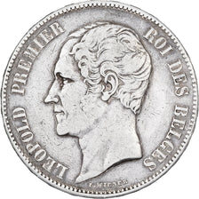 Belgium, Leopold I, 5 Francs, 5 Frank, 1850, Silver, VF(30-35), KM:17