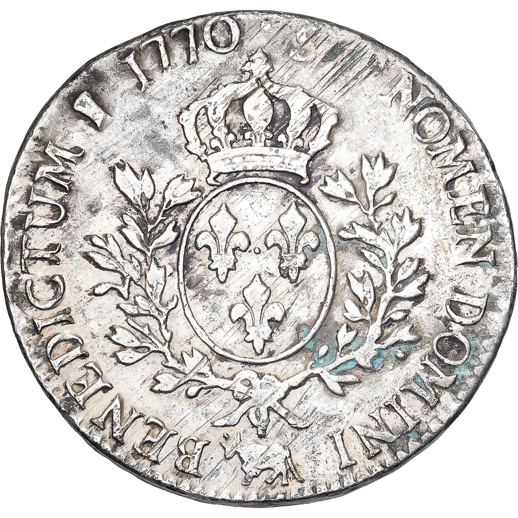 Frankreich, Louis XV, Ecu, aux branches d'olivier, 1770, Pau, Silber, S+