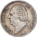 France, 5 Francs, Louis XVIII, 1824, Toulouse, Silver, EF(40-45), Gadoury:614