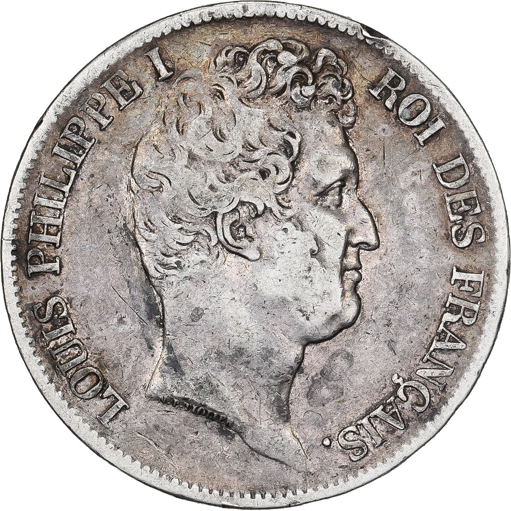 France, 5 Francs, Louis-Philippe, 1831, Lille, Argent, TB, Gadoury:676