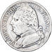 France, 5 Francs, Louis XVIII, 1814, Paris, Silver, VF(20-25), Gadoury:591