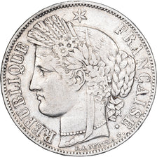 Francia, 5 Francs, Cérès, 1850, Paris, Plata, BC+, Gadoury:719, KM:761.1