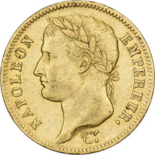 Frankrijk, 40 Francs, Napoléon I, 1813, Paris, Goud, ZF, Gadoury:1084, KM:696.1