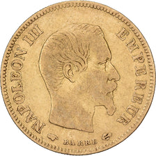Frankrijk, 10 Francs, Napoléon III, 1857, Paris, Goud, FR, Gadoury:1014