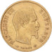 France, 10 Francs, Napoléon III, 1858, Paris, Or, TB, Gadoury:1014, KM:784.3