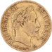 Frankreich, 10 Francs, Napoléon III, 1866, Strasbourg, Gold, S, Gadoury:1015