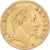 France, 10 Francs, Napoléon III, 1866, Strasbourg, Gold, VF(20-25)