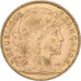 Frankreich, 10 Francs, Marianne Coq, 1906, Paris, Gold, SS+, KM:846