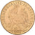 Francja, 10 Francs, Marianne Coq, 1908, Paris, Złoto, AU(55-58), Gadoury:1017
