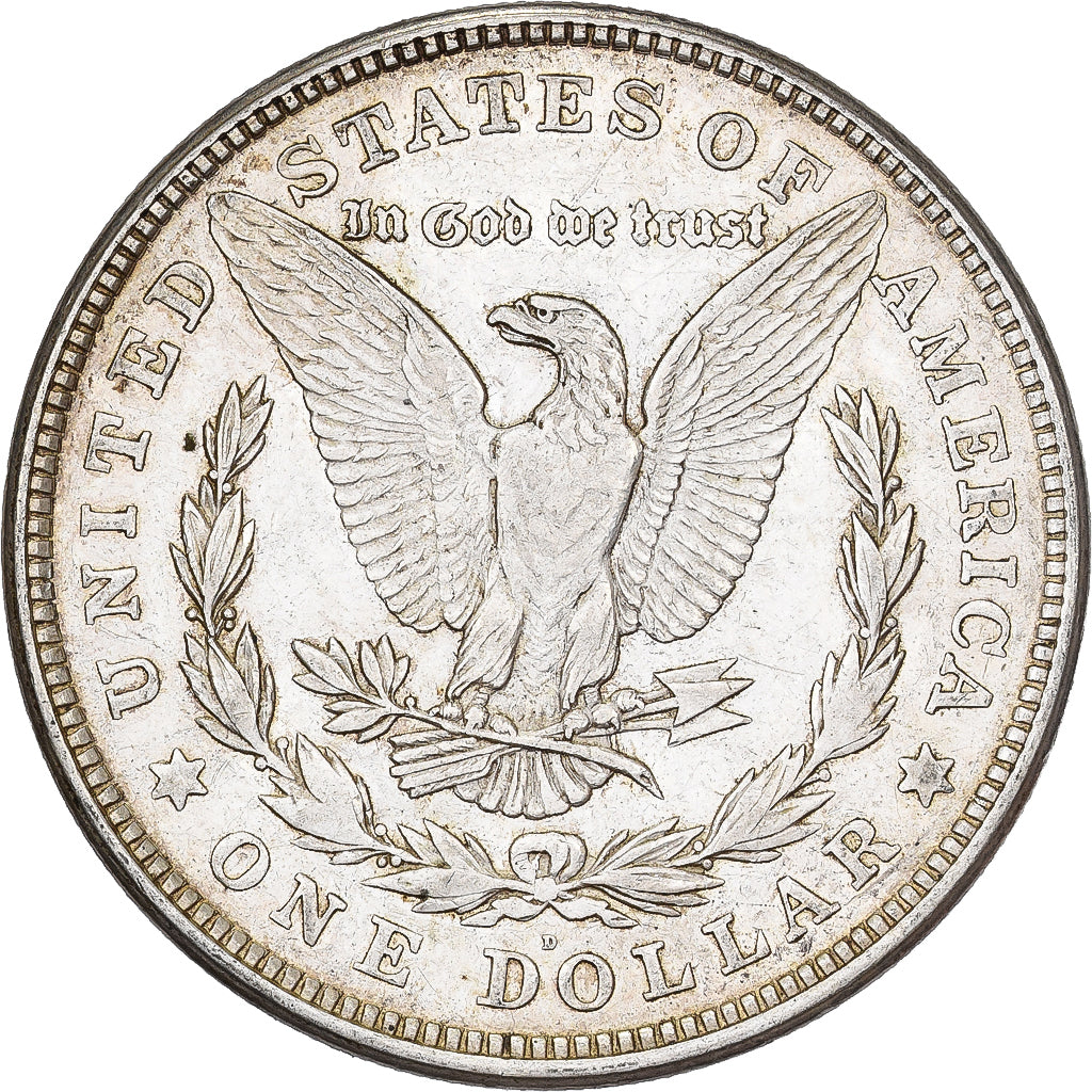 États-Unis, Dollar, Morgan, 1921, Denver, Argent, TTB, KM:110