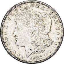 Estados Unidos da América, Dollar, Morgan, 1921, San Francisco, Prata
