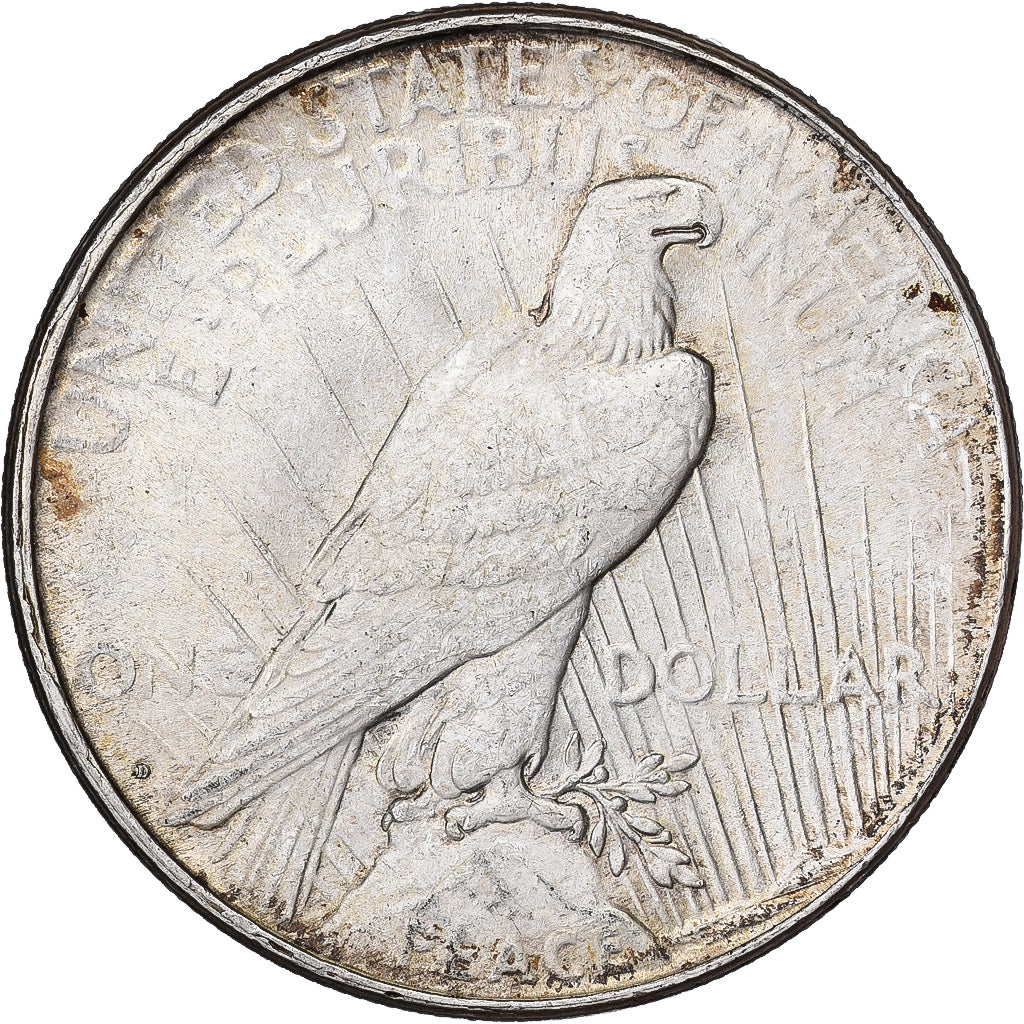 Vereinigte Staaten, Dollar, Peace, 1922, Denver, Silber, SS