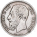 Belgique, Leopold II, 5 Francs, 5 Frank, 1868, Tranche B, Argent, TB+, KM:24